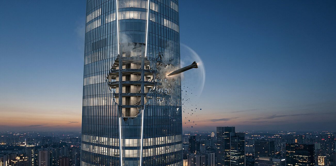 Выдержит ли небоскрёб попадание баллистической ракеты?