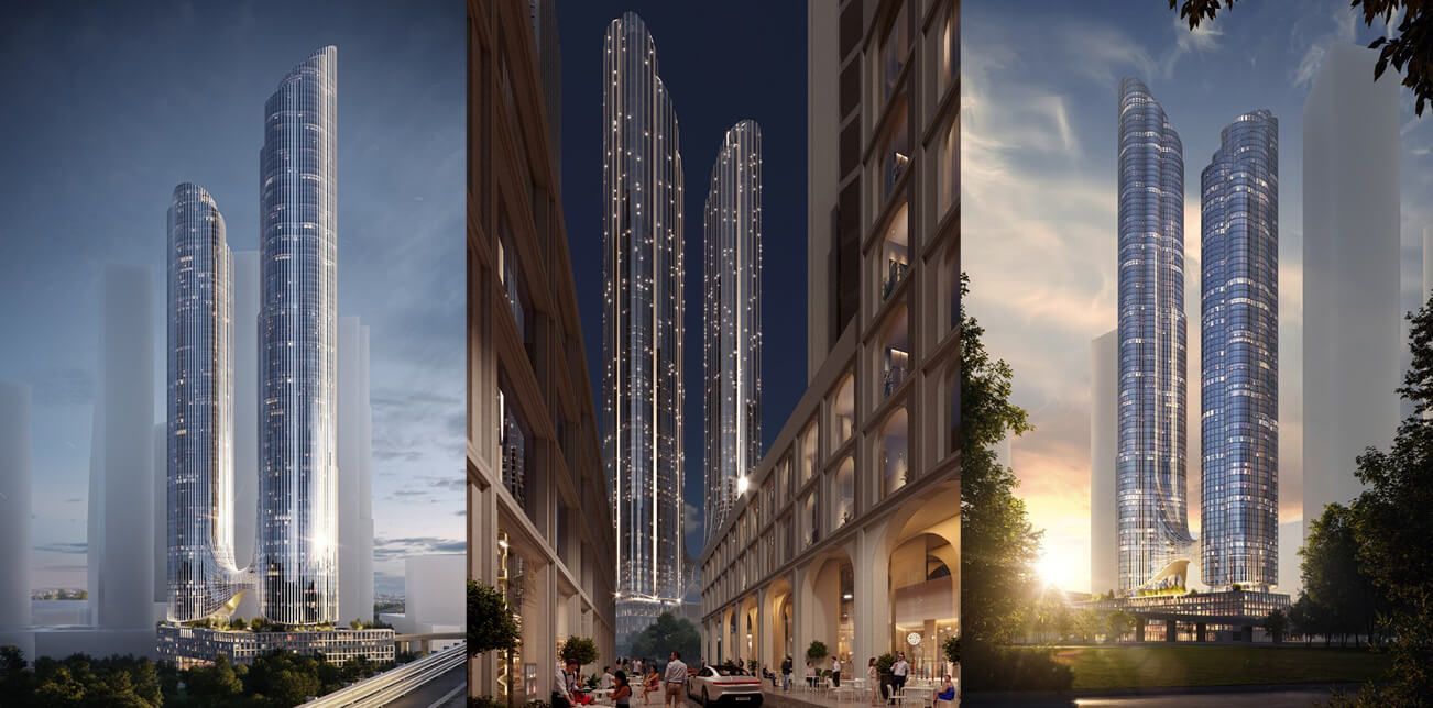 تمت الموافقة على مشروع ناطحة السحاب البيونية "Strana.City" في المدينة الثانية.