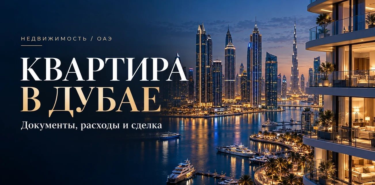 Как купить квартиру в Дубае: документы, расходы и порядок сделки