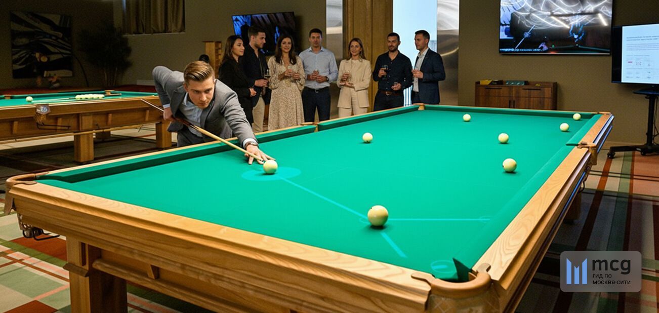 Где поиграть в бильярд в Москве: ТОП-10 бильярдных клубов