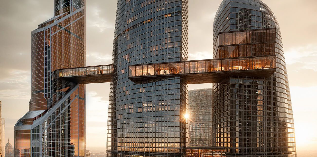 "جسر المستقبل" المفاهيمي في مدينة موسكو