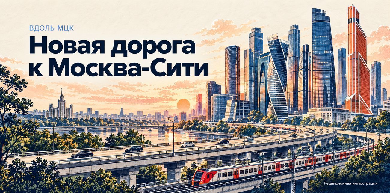 От Ленинградского шоссе к Москва-Сити: как строят новую дорогу вдоль МЦК