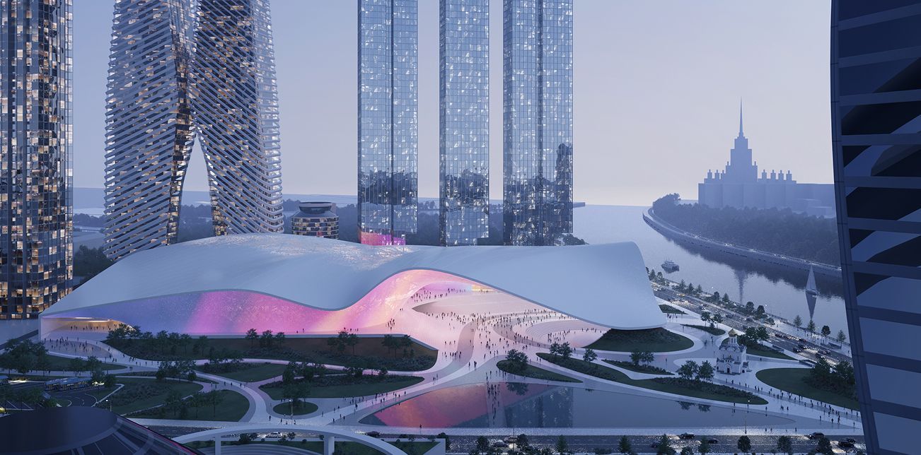 المركز الوطني "روسيا" في مدينة موسكو: التصميم والتاريخ والأهمية