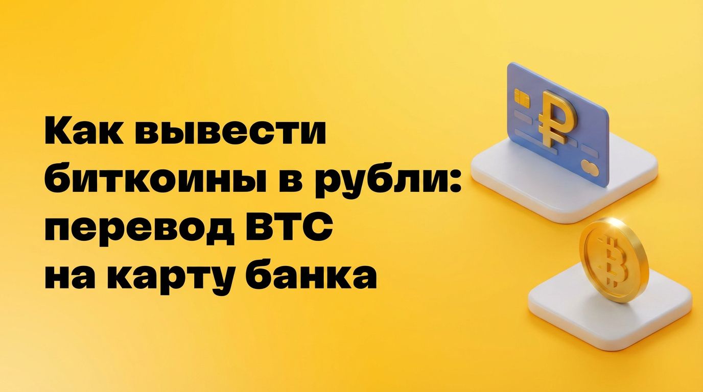 Как вывести биткоины в рубли: перевод BTC на карту банка
