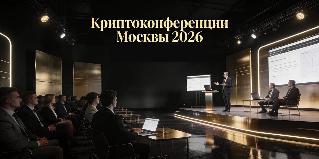 Криптоконференции в Москве 2026: календарь событий по блокчейну, майнингу, трейдингу и финтеху