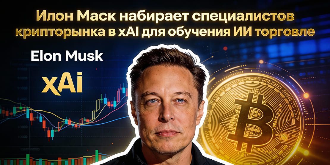 إيلون ماسك يوظّف خبراء سوق العملات الرقمية في xAI لتدريب الذكاء الاصطناعي على التداول