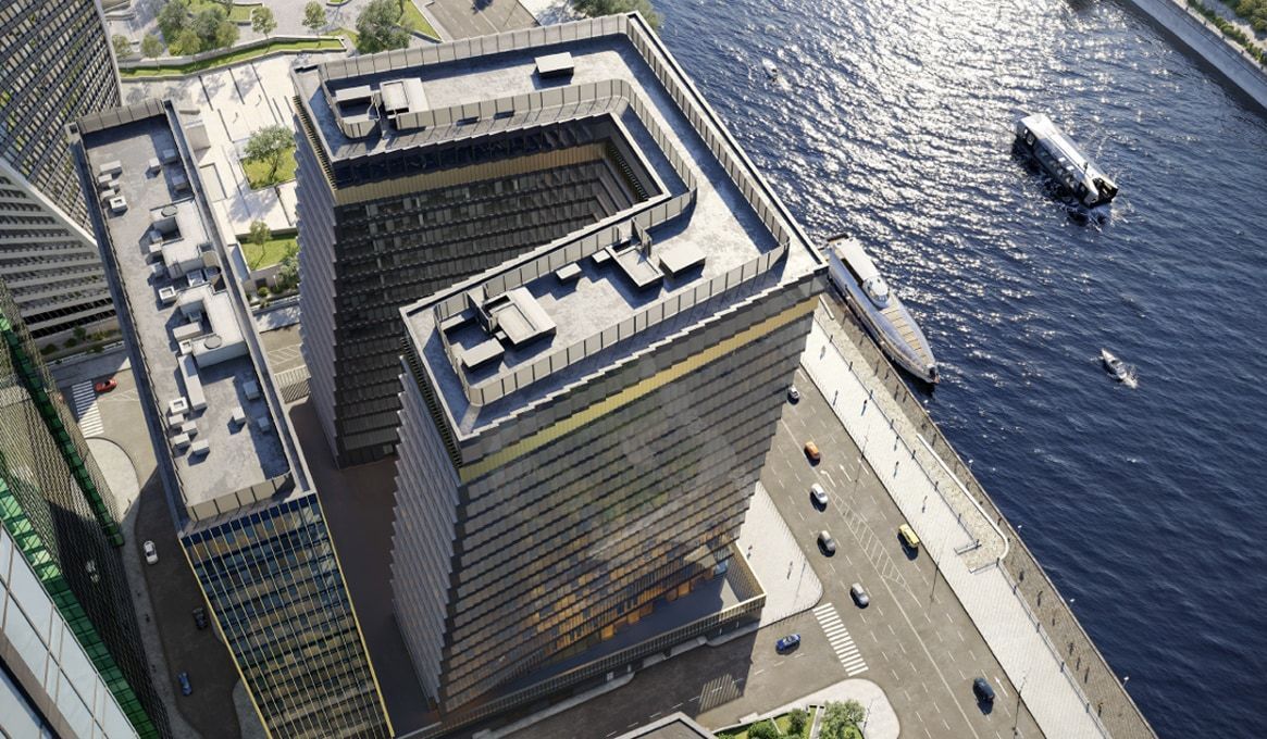 مكتب للبيع في مجمع سيتي 4 (CITY 4) بلوك ب، الطابق 15, вид 2