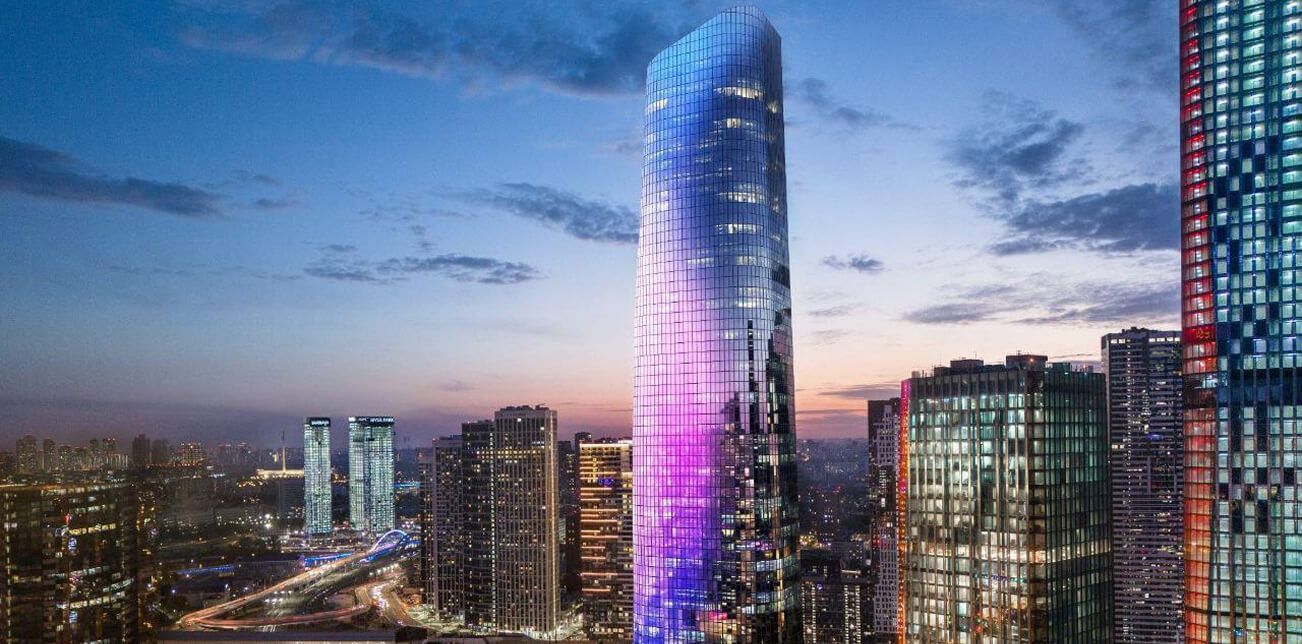 TOP TOWER: подсветка небоскрёба по стандартам музейного света