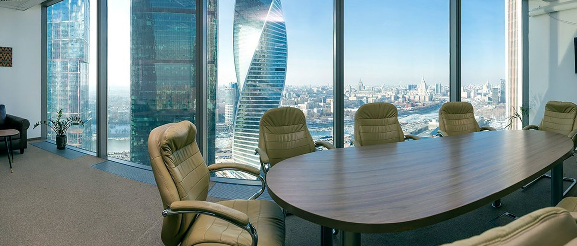 What are the offices of the "Tower of Ministries" "Moscow-City"