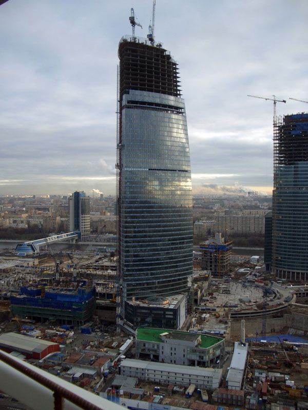 Строительство башни в москве