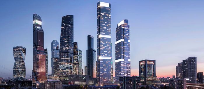 2020. The Neva Towers business complex is completed