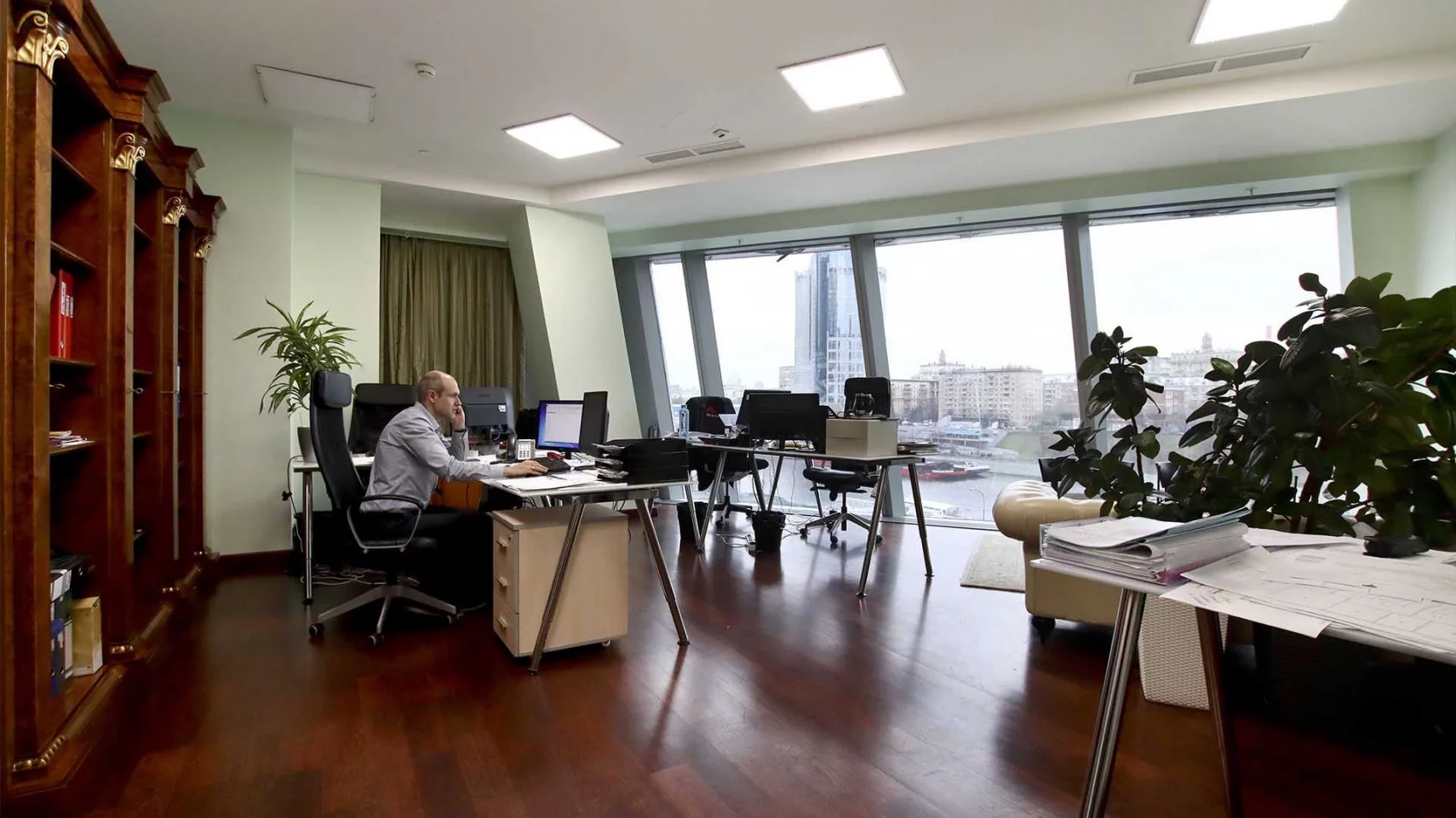 Аренда офиса в башне «Город Столиц» 254 м2 на 5 этаже, вид 5