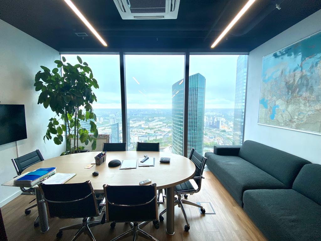 Снять офис в башне Федерация Восток 55 м² на 76 этаже, вид 2