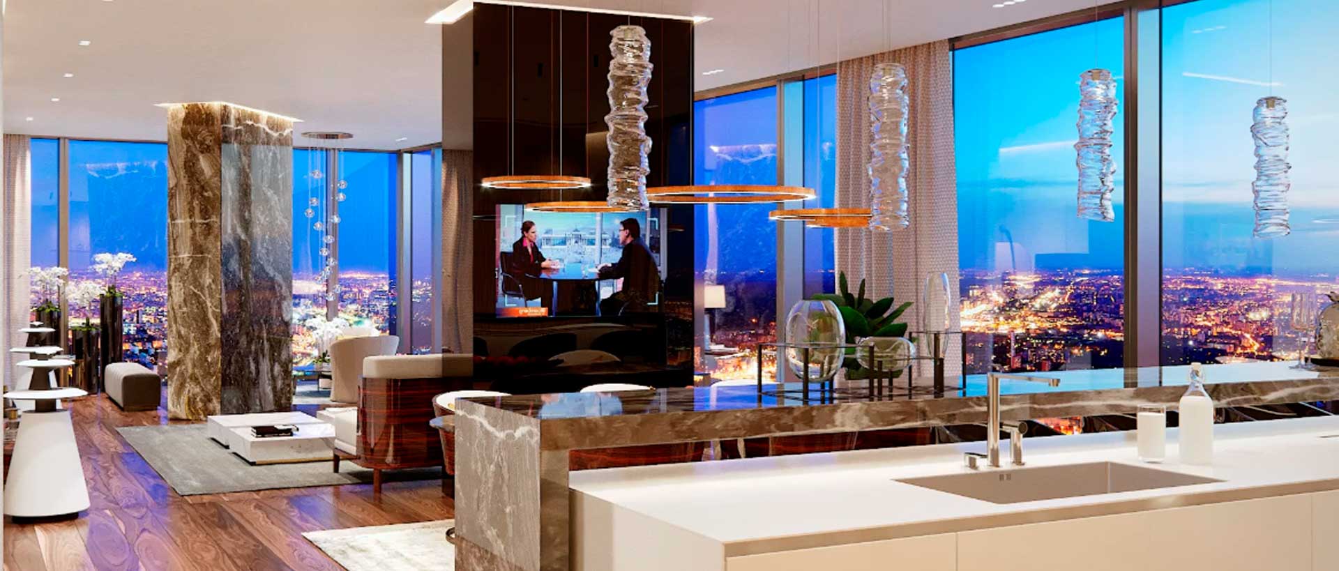 Moscow's largest studio is located in the Federation Tower