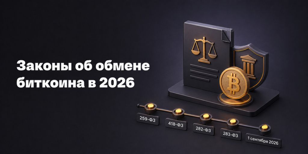 Законы об обмене биткоина в России в 2026 году Законы об обмене биткоина в России в 2026 году