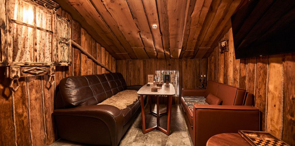 Банный комплекс Княже в Москва-Сити — индивидуальные парные пространства