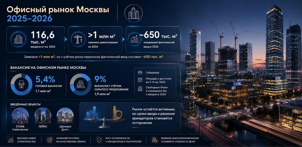 Why Moscow’s Office Market Has Entered a New Phase