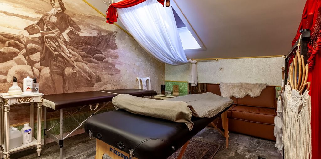 Массажный кабинет в бане Княже Москва-Сити