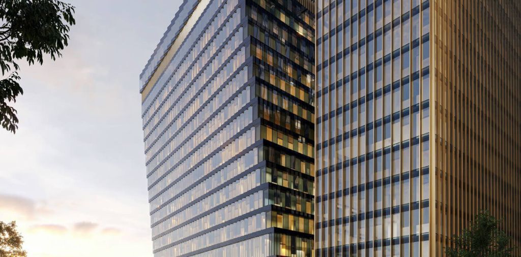 Architecture of the Moscow-City-4 Office Building