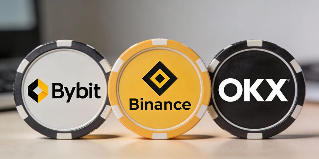 Популярные криптобиржи: Binance, Bybit и OKX — платформы для торговли и обмена криптовалют