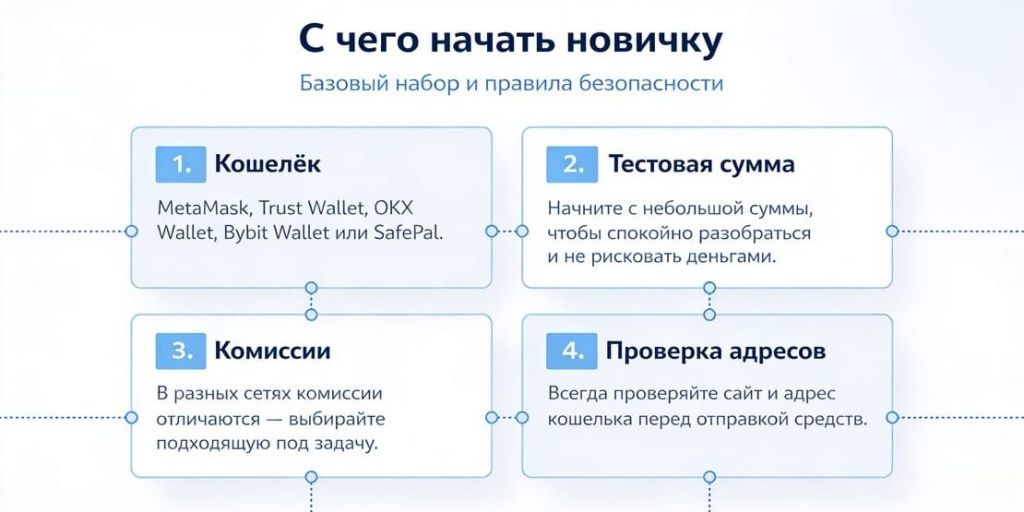 С чего начать новичку и правила безопасности при работе с DeFi