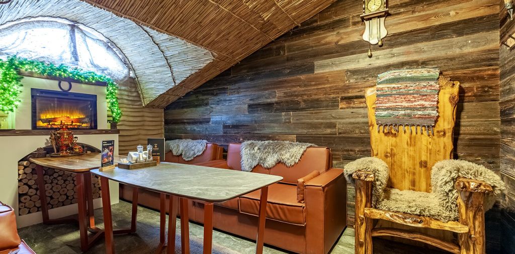 Банный комплекс Княже в Москва-Сити — индивидуальные парные пространства