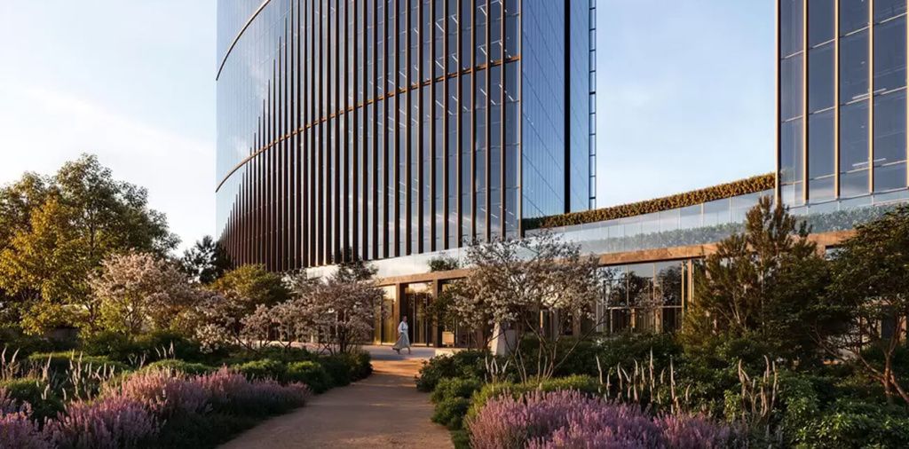 Благоустройство в «Большом Сити»: аллеи, террасы и спортивные зоны у БЦ JOIS Благоустройство в «Большом Сити»: аллеи, террасы и спортивные зоны у БЦ JOIS