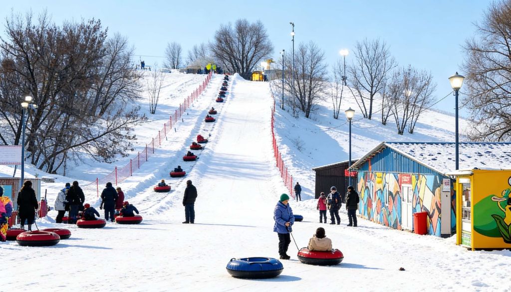 Тюбинги в Крылатском