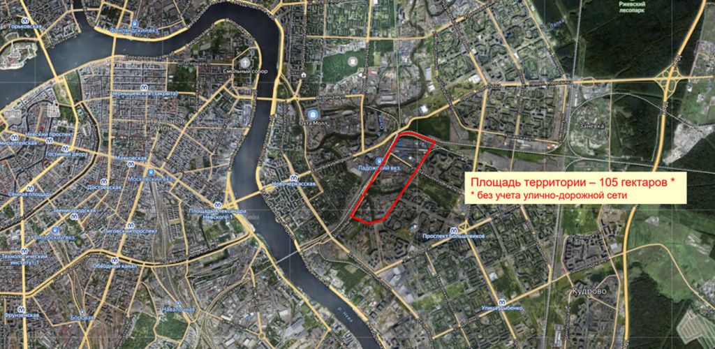 В Петербурге построят «Санкт-Петербург Сити»