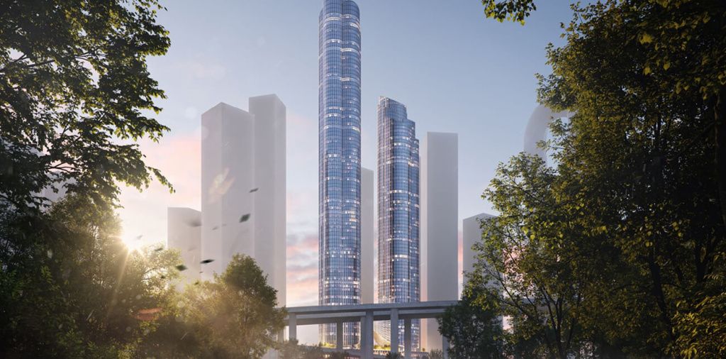 В «Сити-2» согласован проект бионического небоскрёба «Страна.Сити»