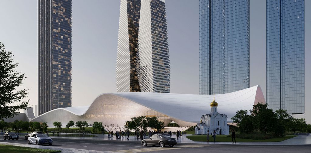 Национальный центр «Россия» в Москва-Сити Национальный центр «Россия» в Москва-Сити