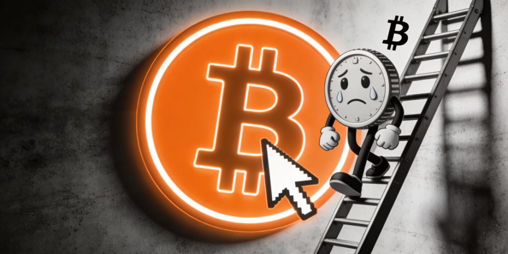 Биткоин идет в низ по лестнице, но еще не упал