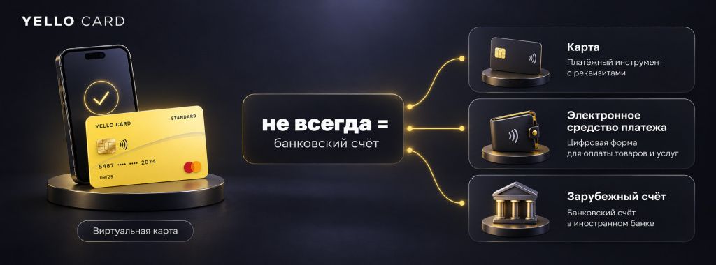 Виртуальная карта и зарубежный счёт для ФНС Виртуальная карта и зарубежный счёт для ФНС