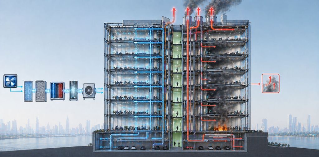 Вентиляция как элемент безопасности высотного здания