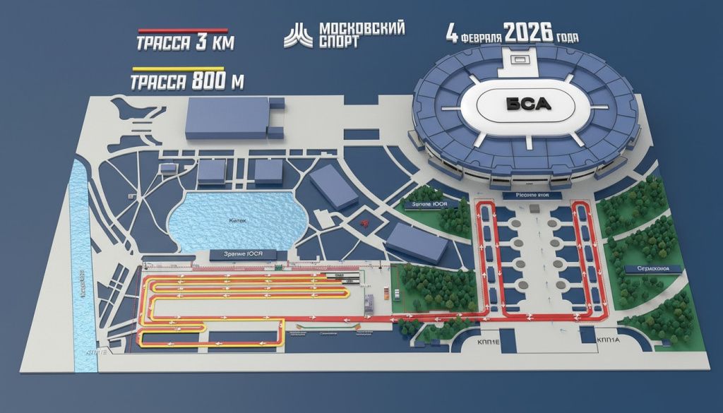 Ночная гонка в Лужниках