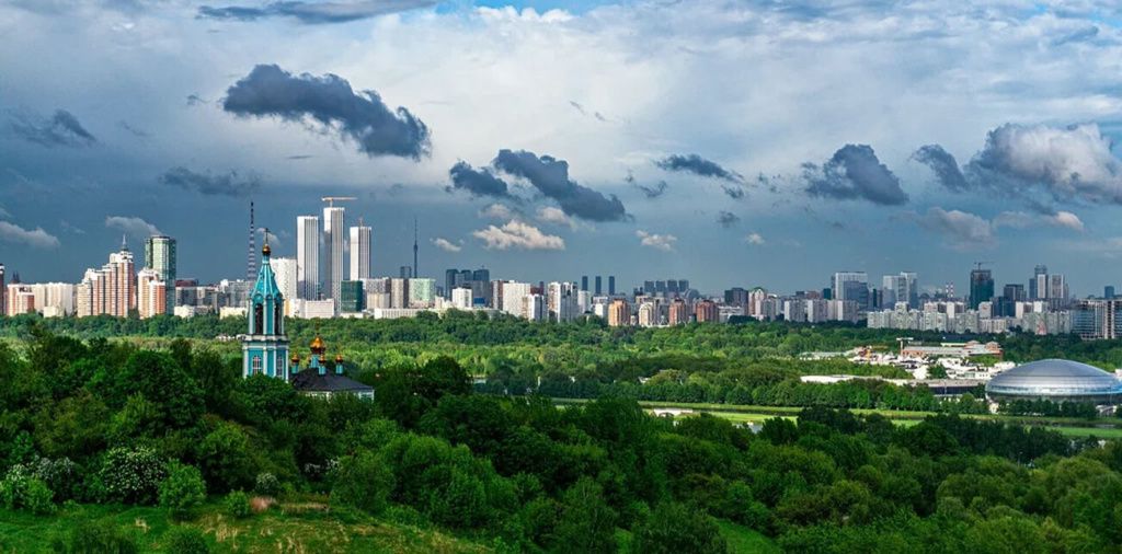 природно-исторический парк "Москворецкий" в районе Крылатское