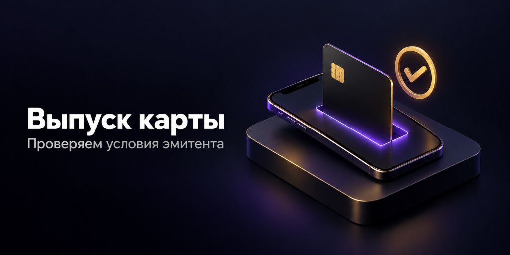 Как выпустить виртуальную криптокарту