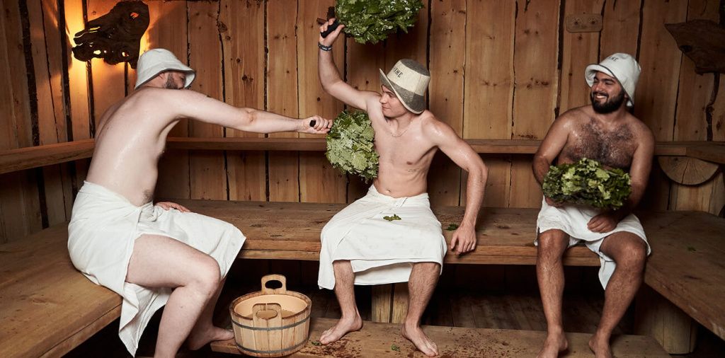 Коллективные иммерсивные парения в бане Княже Москва-Сити