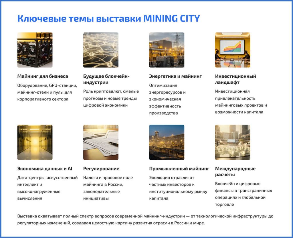 О чем Mining City в 2026 году - темы