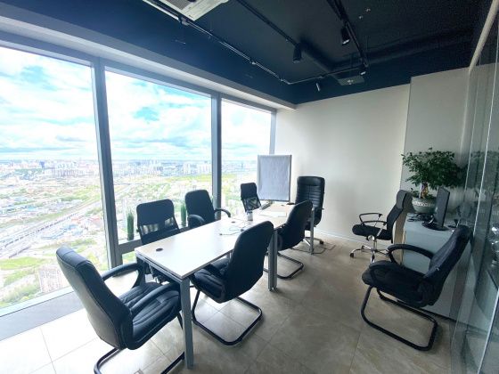 Снять офис в башне Федерация Восток 401 м² на 59 этаже, вид 11