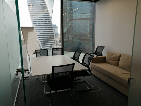 Офис в башне Федерация 78,9  м² на 17 этаже, вид 1
