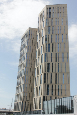 Office in the IQ tower, quarter 83.4 m², 17th floor, вид 2