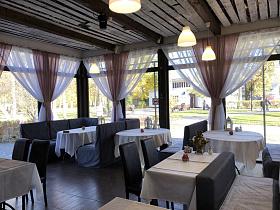 Русский чай в парке Останкино, вид 1