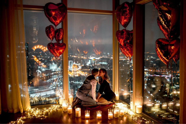 Romantic Room - Свидание на 67 этаже Москва-Сити, вид 10