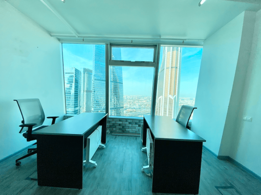 Office 55m2 on the 53rd floor of the Empire Tower, вид 1
