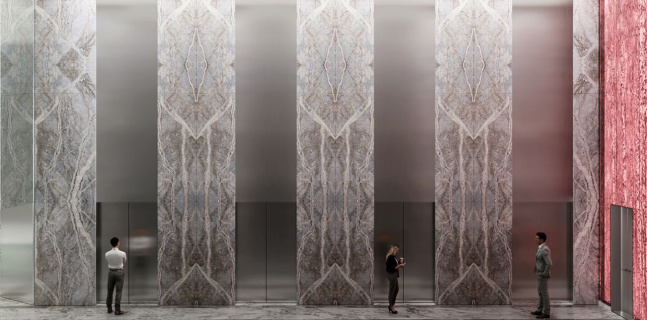 Double-deck high-speed elevators at iCITY bring a new level of vertical mobility to Moscow City.