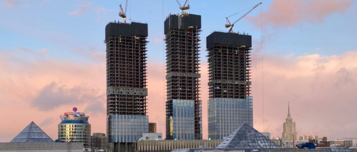 Башни Capital Towers переросли 30 этажей