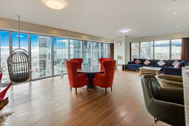 Снять апартаменты Sky Lounge в башне Око 195 м2 на 43 этаже, вид 5