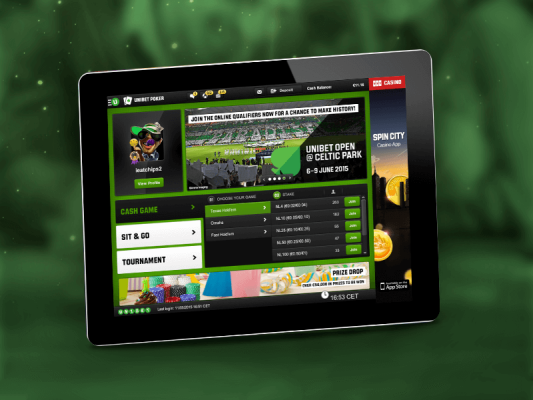Unibet, вид 3
