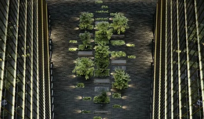 Office for sale in the Empire 2 tower (CITY 4), 10th floor, вид 3